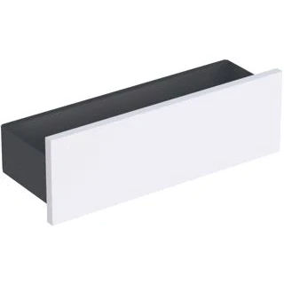 Afbeelding van Geberit smyle planchet vierkant wand 450 x 148 150mm lxhxd hoogglans wit met bevestigingsmateriaal 500 362 00 1