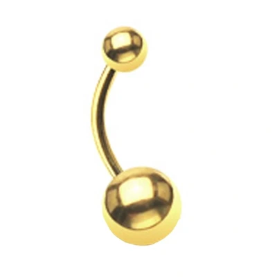 Afbeelding van Piercing bal gold plated