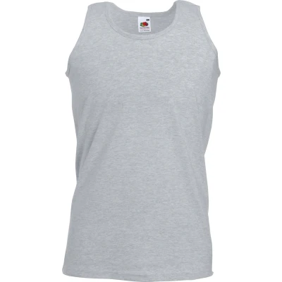 Afbeelding van Fruit Of The Loom Heren Atletisch Mouwloos Hemd / Tanktop (Heather Grijs)