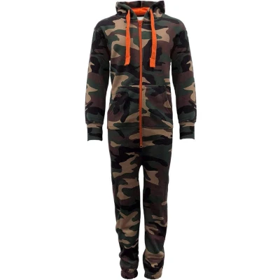 Afbeelding van Camouflage onesie maat 110/116 Legerprint huispak