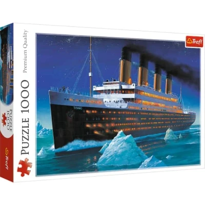 Afbeelding van Trefl 916 10080 EA 1000 Teile, Premium Quality, für Erwachsene und Kinder ab 12 Jahren 1000pcs Titanic Puzzle, Coloured