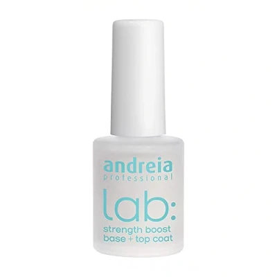 Afbeelding van Nagellak Lab Andreia Strenght Boos Base Top Coat (10,5 ml)