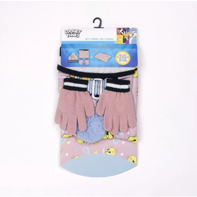 Afbeelding van Muts, Handschoenen en Nekwarmer Looney Tunes
