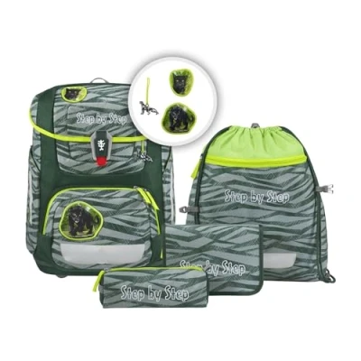 Afbeelding van Step by Circle Schooltas set 5 delig