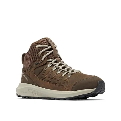 Afbeelding van Columbia Trailstorm Crest Mid waterdichte wandelschoenen voor dames, cordovan, kettle, 39,5, cordovan 39.5 EU
