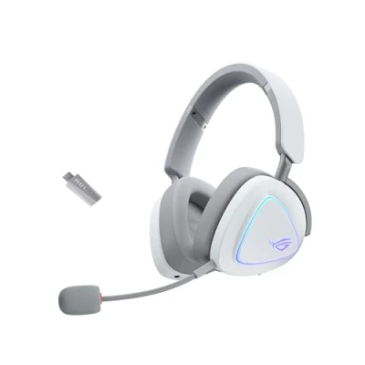 Afbeelding van ASUS ROG Delta II Headset Bedraad en draadloos Hoofdband Gamen USB Type C Bluetooth Zwart