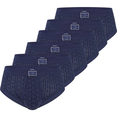 Afbeelding van ESGE 6ER PACK Slip, Heren, Maat: Large, Dunkelblau
