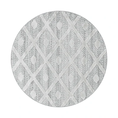 Afbeelding van Rond Vloerkleed Pisa Inez 120cm Meerkleurig 123vloerkleed.nl is de online webshop voor vloerkleden en woonaccessoires.