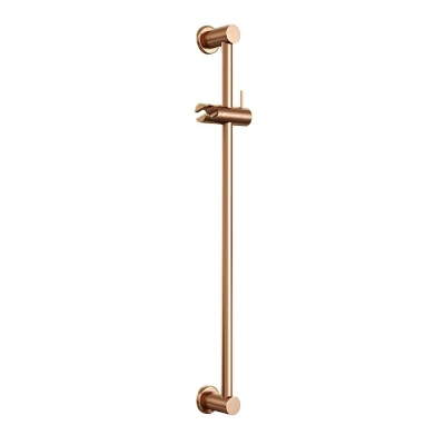 Afbeelding van Brauer Copper Edition Glijstang 70cm handdouchehouder PVD geborsteld koper