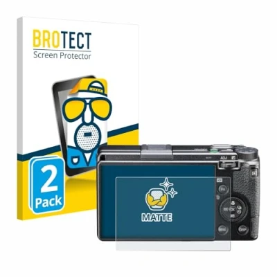 Afbeelding van BROTECT (2 Stuks) Antireflecterende Beschermfolie voor Ricoh GR III HDF Anti Glare Screen Protector, Mat, Ontspiegelend