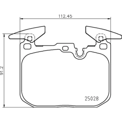 Afbeelding van Brembo Remblokset P 06 098