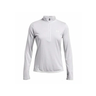 Afbeelding van Under Armour Tech 1/2 Zip Twist, Halo Grijs//Wit, XXL