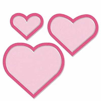 Afbeelding van Sizzix Framelits Dies Heart Frames 665661 (04 22)