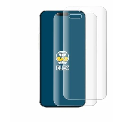 Afbeelding van BROTECT Full Cover Screen Protector voor Apple iPhone 16 Pro (2 Stuks) Schermbeschermer, 3D Curved