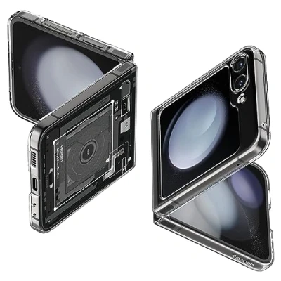 Afbeelding van Spigen Air Skin Zero One Samsung Z Flip 5 Hoesje Transparant