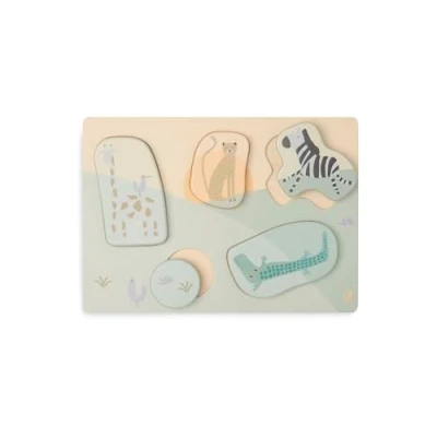 Afbeelding van Jollein 105 001 67090 houten puzzel