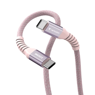 Afbeelding van Verbatim 31857, Sync n Charge USB C to 100W Magnetic 120 cm Pink
