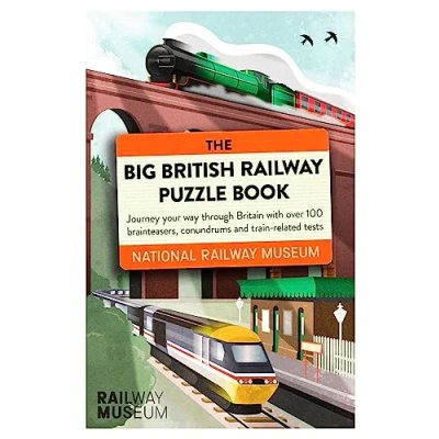 Afbeelding van The Big British Railway puzzle Book: Perfect for lovers!