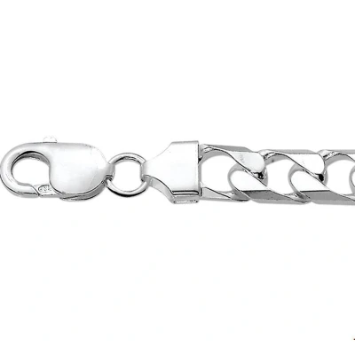 Afbeelding van Zilveren Ketting Geslepen Gourmet 10 mm x 50 cm lang