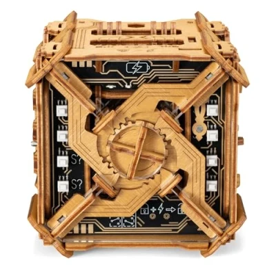 Afbeelding van Puzzle Potato Tesla puzzel box Escape Room spel puzzelbox puzzelspel voor volwassenen raadselgeschenkdoos