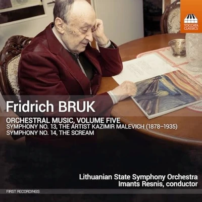 Afbeelding van Lithuanian State Symphony Orchestra, Imants Resnis Bruk: Orchestral Music, Vol. 5 (CD)
