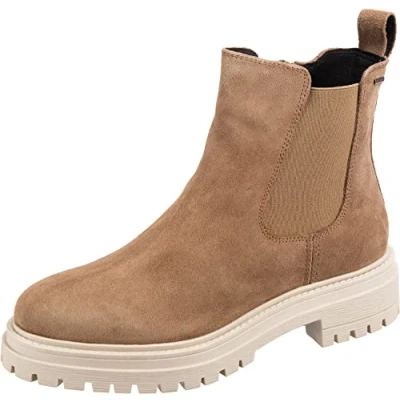 Afbeelding van Geox D Iridea B ABX enkellaars voor dames, Dk Taupe, 38 EU