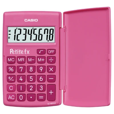 Afbeelding van Rekenmachine Casio basisschool roze