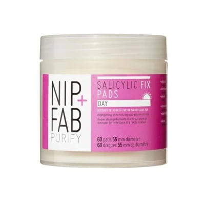 Afbeelding van Nip+Fab Salicylic ACID DAY PADS Gezichtsreiniger, Maat: 127 g,
