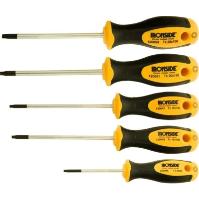 Afbeelding van Ironside schroevendraaiers Torx (5 delig)
