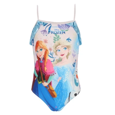 Afbeelding van Frozen Badpak Paars Maat 7/8 Jaar