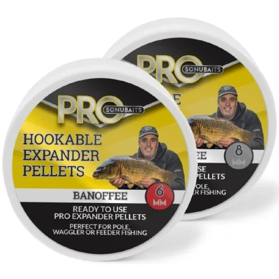 Afbeelding van SonuBaits Hookable Pro Expander Banoffee 6mm Vispellets