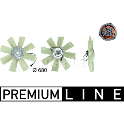Afbeelding van Mahle Original Ventilatorwiel motorkoeling CFF 439 000P