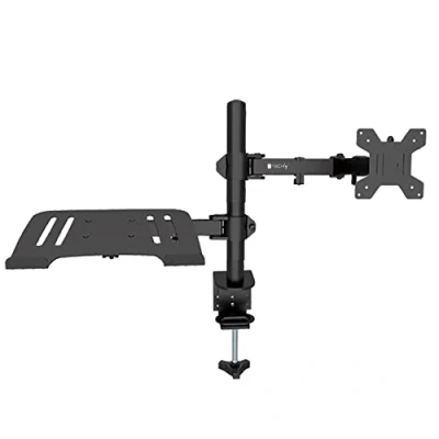 Afbeelding van Techly Arm voor bureaumontage 13 32inch (Tabel, 32&quot;), Monitorsteun, Zwart