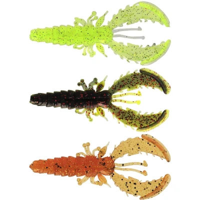 Afbeelding van Westin CreCraw Slim Creaturebait 5.5cm Dark Water Mix 22 (6 Stuks) Shad