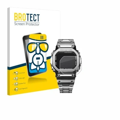 Afbeelding van BROTECT Screenprotector voor Casio G Shock GMW B5000D 1ER Folie Beschermfolie Beschermglas transparant