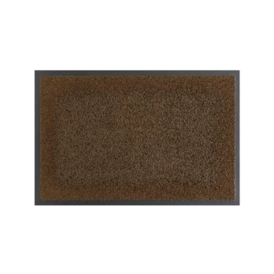 Afbeelding van andiamo deurmat Verdi vuilvangmat voor de ingang van het huis ideaal als binnen of in overdekte buitenruimte voetveger huisdeur 80 x 120 cm bruin 2