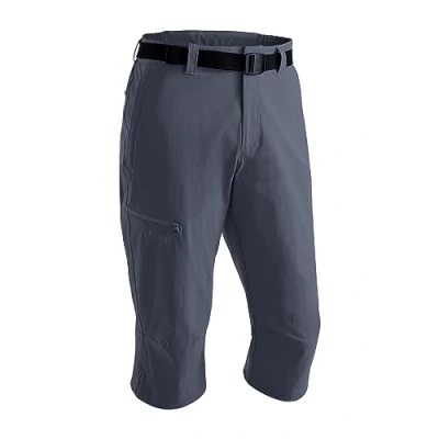 Afbeelding van Maier Sports Jennisei Capri Wandelbroek Heren Graphite 62 Short Grijs