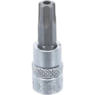 Afbeelding van BGS 5184 TS40 Dopsleutelbit 6,3 mm (1/4&quot;) TS profiel (voor Torx plus) met boring