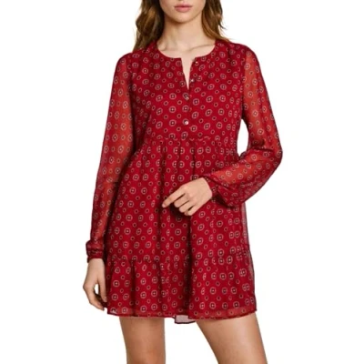 Afbeelding van Pepe Jeans Plume Jurk, Dames, Maat: Medium, Burnt red
