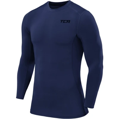Afbeelding van Pro Performance Compressietop met Lange Mouwen voor Heren Blueprint (Blauw)
