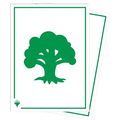 Afbeelding van Ultra Pro Magic: the Gathering Mana 8 APEX Sleeves: Forest (100 stuks)