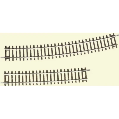 Afbeelding van H0 Roco RocoLine (zonder ballastbed) 42428 Gebogen rails 12 stuk(s)