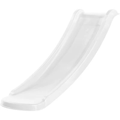 Afbeelding van AXI Sky120 Glijbaan in Wit 118 cm Aanbouwglijbaan van Kunststof voor Platformhoogte 60cm