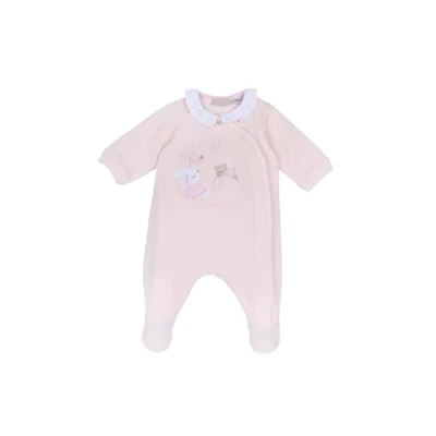 Afbeelding van Chicco Front AND LEG Opening Kruippakje voor kinderen, Maat: 72, Pink