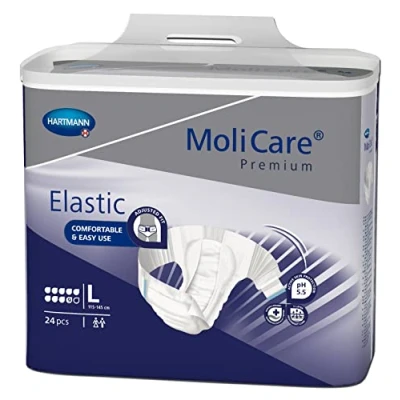Afbeelding van Molicare Premium Slip Elastic 9 druppels Large 3 pakken van 24 stuks
