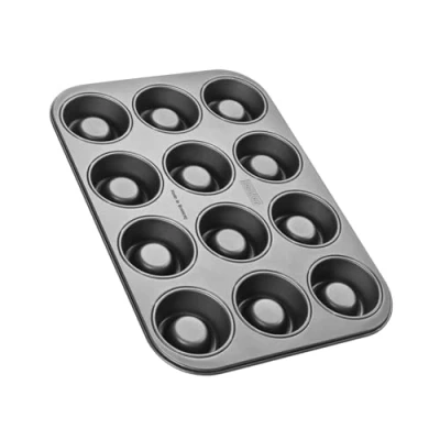 Afbeelding van Zenker 7423 Cupcake bakplaat 38 x 26 3 cm met 12 gaten