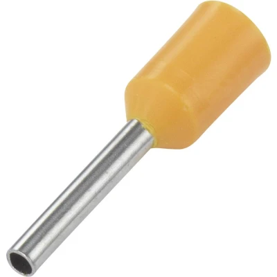 Afbeelding van Vogt Verbindungstechnik 470609 Adereindhulzen 4 mm² Deels geïsoleerd Oranje 100 stuk(s)