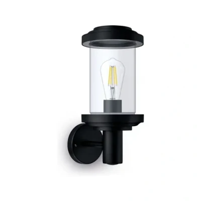 Afbeelding van Philips Listra 8720169266513 Buitenlamp (wand) E27 Zwart