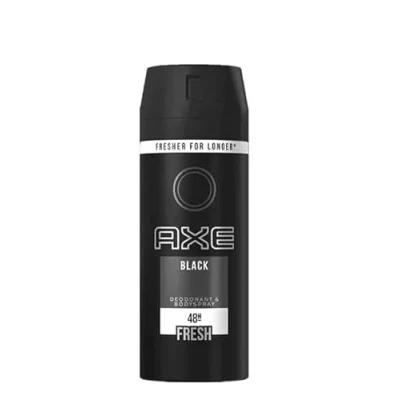 Afbeelding van 3 x Axe Men Deodorant/Bodyspray &quot;Black&quot; 150 ml