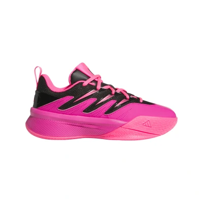 Afbeelding van adidas Performance DAME Unisex Basketbalschoenen voor kinderen, Maat: 37 1/3, Lucid fuchsia/core black/lucid pink Textiel/ synthetisch